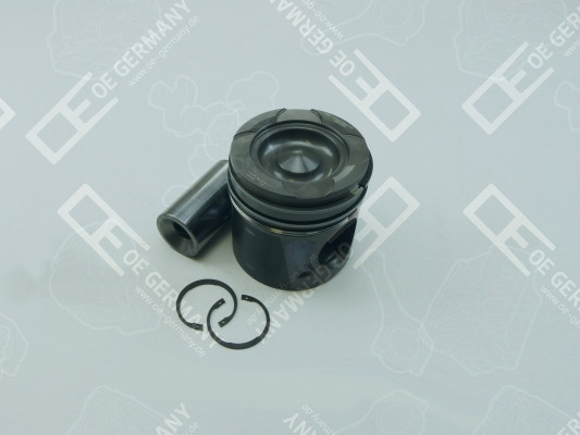 Piston with rings and pin - 020320206601 OE Germany - 51.02501-6087, 51.02500-6064, 51.02500-6205